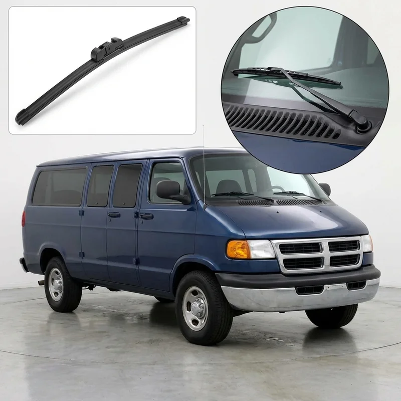 Passenger Side Wiper Blade for Dodge Ram 3500 Van (1996 - 2003) - 1